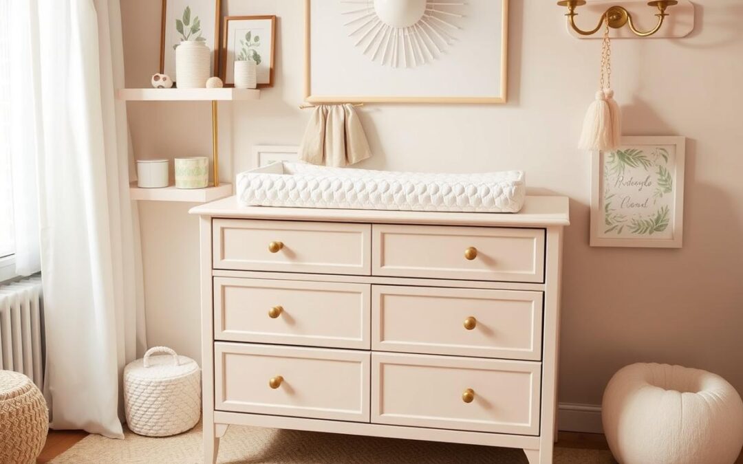 Dresser and Changing Table: A 2-in-1 Nursery Essential
